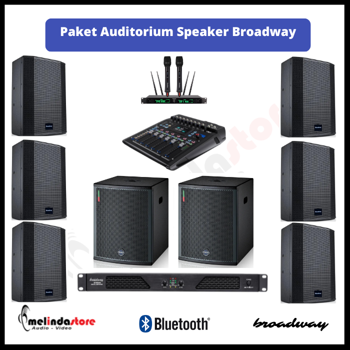 Paket live musik | auditorium | PA System | lapangan | speaker broadway - 6 Speaker